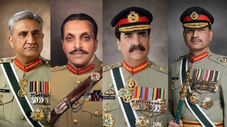 History of Pakistan Army Chiefs